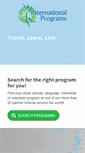 Mobile Screenshot of international-programs.com